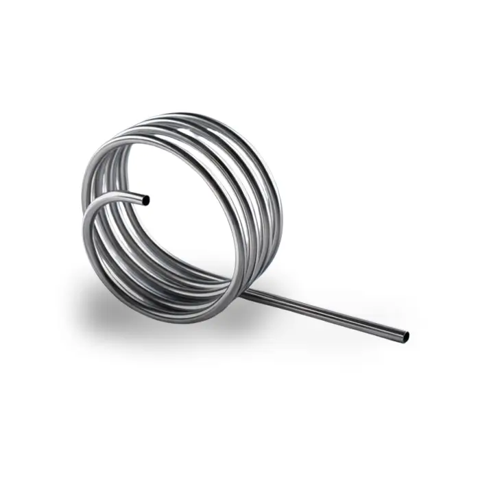 Custom precision coiled metal component designed for advanced mechanical assemblies.