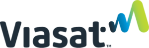 Viasat logo representing our precision satellite and defense communications contract manufacturing partnership.
